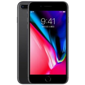 【中古】(並品)〈SIMフリー〉Apple iPhone 8 Plus 64GB スペースグレイ MQ9K2J/A【安心保証90日/赤ロム永久保証】iPhone8Plus 本体 アイフォン アイフォーン