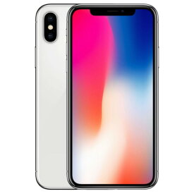 【中古】(並品)〈SIMフリー〉Apple iPhone X 64GB シルバー MQAY2J/A SoftBank解除版 バッテリー90%以上【安心保証90日/赤ロム永久保証】iPhoneX 本体 アイフォーン アイフォン