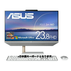 yt@rbVzASUS Zen AiO 24 M5401 M5401WYAK-WA032WS fXNgbv AMD Ryzen 5 16GB SSD512GB24C` Windows11 MS OfficeySۏ90zm[gPC{ GCX[X e[N ݑΖ