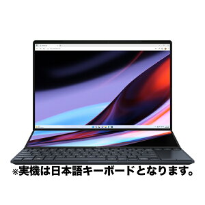 yt@rbVzASUS Zenbook Pro 14 Duo UX8402ZA-M3033W m[gp\R Core i7 16GB SSD512GB 14C` Windows11Home WPS OfficeySۏ90zm[gPC{ GCX[X e[N ݑΖ