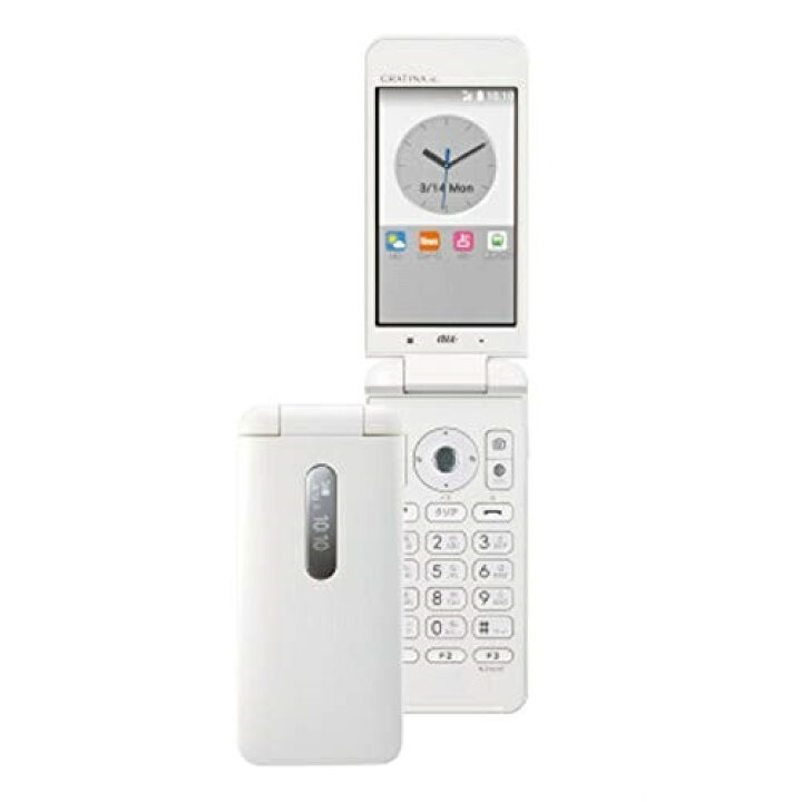 楽天市場】【中古】(並品) au KYOCERA GRATINA 4G KYF31 8GB ホワイト 
