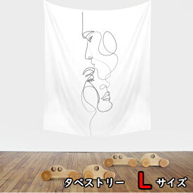 タペストリー 北欧 おしゃれ 大きい 韓国 縦長 アート 西海岸 インテリア 線画アート モノトーン イラスト カフェ 装飾 飾り ギフト プレゼント 新生活 気分転換 かわいい キッチン リビング 寝室 玄関 傷隠し 汚れ隠し インスタ映え イベント 季節の模様替え リフォーム