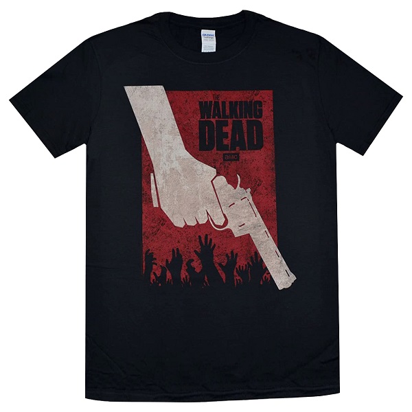 メール便なら送料無料 ウォーキング デッドのオフィシャルマーチャンダイズ THE WALKING ウォーキングデッド Tシャツ 送料込 Revolver DEAD 最大93％オフ！