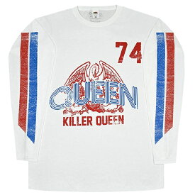 QUEEN クイーン Killer Queen 74 Stripes ロングスリーブ Tシャツ