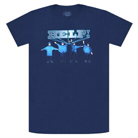 THE BEATLES ビートルズ Help Silver Logo Tシャツ