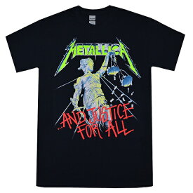 METALLICA メタリカ ...And Justice For All Tシャツ BLACK