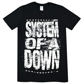SYSTEM OF A DOWN システムオブアダウン Distressed Logo Tシャツ