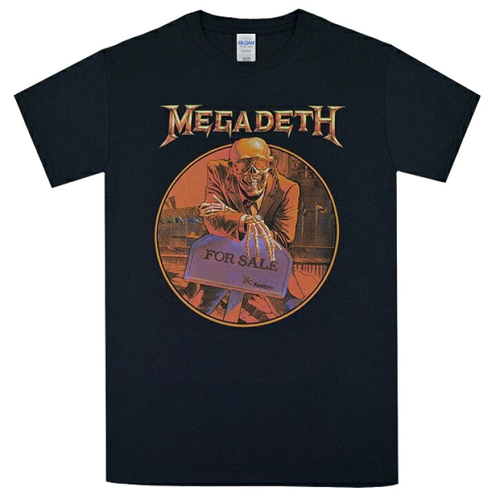 楽天市場】MEGADETH メガデス Peace Sells.. Track List Tシャツ 