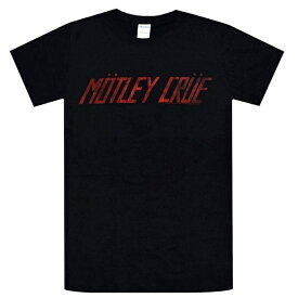 MOTLEY CRUE モトリークルー Distress Logo Tシャツ
