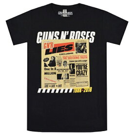 GUNS N' ROSES ガンズアンドローゼズ Lies Track List Tシャツ