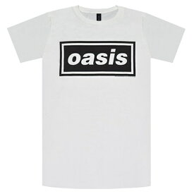 OASIS オアシス Decca Logo Tシャツ WHITE