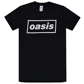 OASIS オアシス Decca Logo Tシャツ BLACK