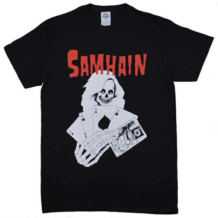 楽天市場】SAMHAIN サムヘイン Death Cards Tシャツ : GEEKHEAD