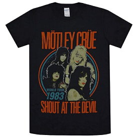 MOTLEY CRUE モトリークルー Vintage World Tour Devil Tシャツ