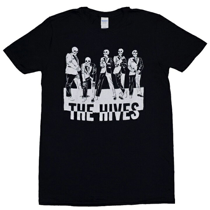 楽天市場】THE HIVES ハイヴス Skeletons Tシャツ : GEEKHEAD