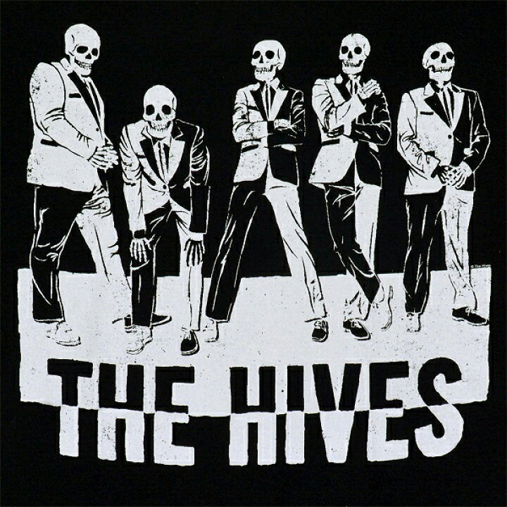 楽天市場】THE HIVES ハイヴス Skeletons Tシャツ : GEEKHEAD