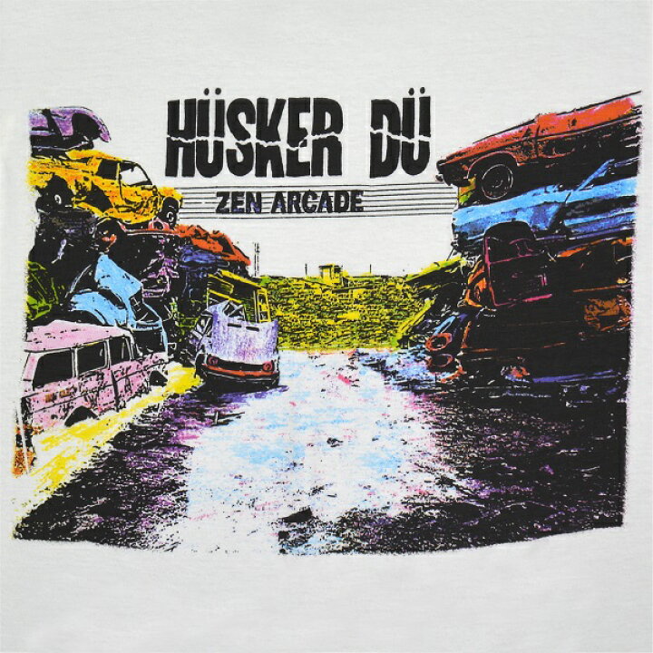 楽天市場】HUSKER DU ハスカードゥ Zen Arcade Tシャツ : GEEKHEAD