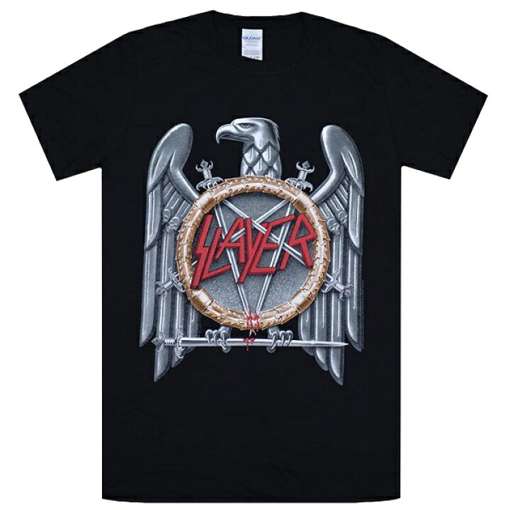 楽天市場】SLAYER スレイヤー Eagle Tシャツ : GEEKHEAD