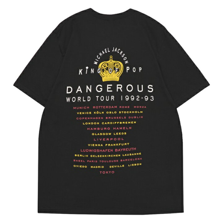 楽天市場】MICHAEL JACKSON マイケルジャクソン Dangerous Tour T 