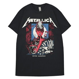 METALLICA メタリカ Enter Sandman Poster Tシャツ