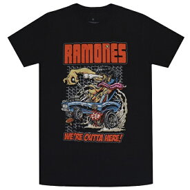 RAMONES ラモーンズ Outta Here Tシャツ