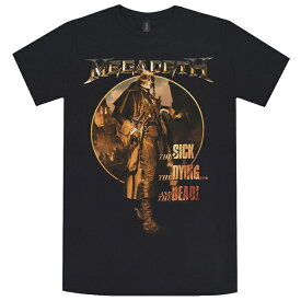 MEGADETH メガデス The Sick The Dying And The Dead Circle Tシャツ