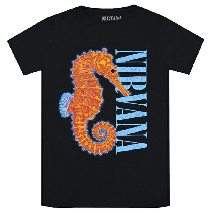 楽天市場】NIRVANA ニルヴァーナ Seahorse Tシャツ : GEEKHEAD