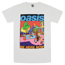 OASIS オアシス Be Here Now Illustration Tシャツ