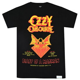 OZZY OSBOURNE × DIAMOND SUPPLY CO. オジーオズボーン × ダイヤモンドサプライ Diary Of A Madman Tシャツ BLACK