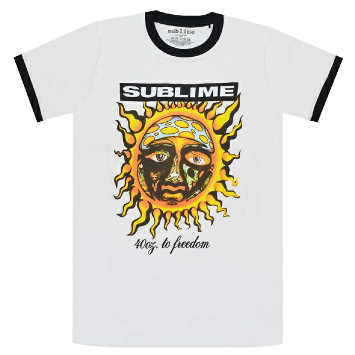 楽天市場】SUBLIME サブライム 40oz To Freedom トリム Tシャツ : GEEKHEAD