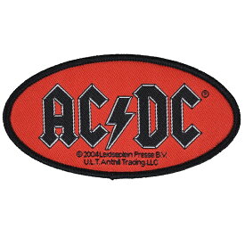 AC/DC エーシーディーシー Oval Logo Patch ワッペン