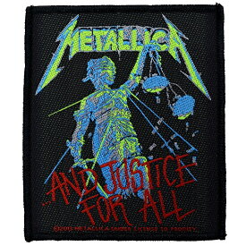 METALLICA メタリカ ...And Justice For All Patch ワッペン