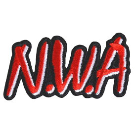 N.W.A エヌダブリューエー Logo Cut-out Patch ワッペン
