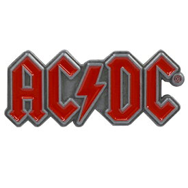 AC/DC エーシーディーシー Red Logo ピンバッジ