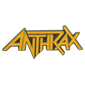 ANTHRAX アンスラックス Logo ピンバッジ