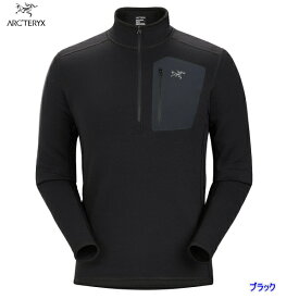 アークテリクス /ARC'TERYXRho Heavyweight Zip Neck /ロー ヘビーウエイト ジップネック メンズブラック