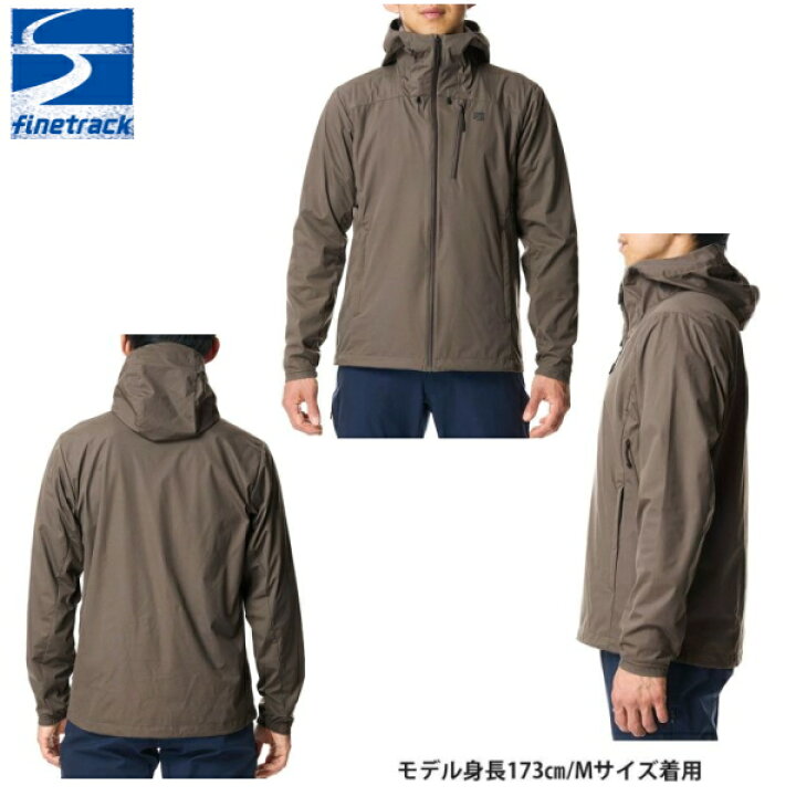 楽天市場】【4色展開】ファイントラックフロウラップフーディメンズ 