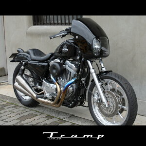 TRAMP CYCLE トランプサイクル S/C マッドマスクキット XL 04年〜 ナローグライド用 SCS-020 ハーレーダビッドソン 社外品 HARLEY DAVIDSON 送料無料