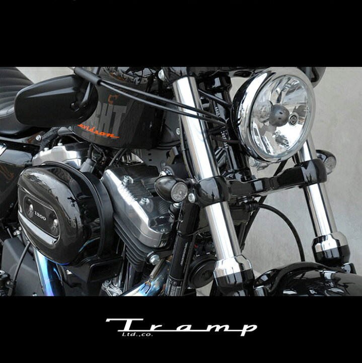 楽天市場】TRAMP CYCLE トランプサイクル ウィンカーステー・フロント 