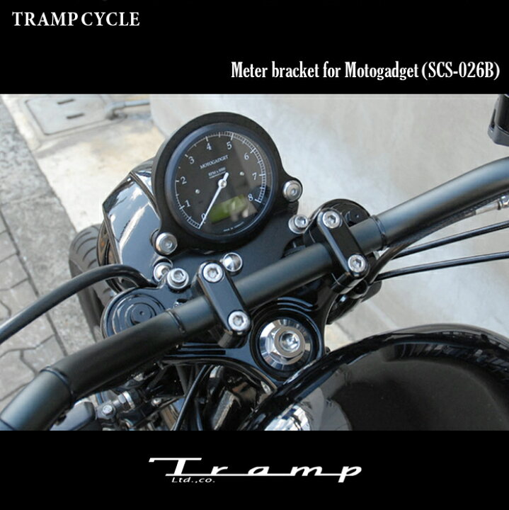 楽天市場】TRAMP CYCLE トランプサイクル モトガジェット用メーター 