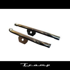 TRAMP CYCLE �g�����v�T�C�N�� / Bow Style Turn Signal Bracket �J���[:�u���b�N�A�V���o�[ 06�`17�N�_�C�i�p �T�C�Y:�X�e�[��260mm �n�[���[�_�r�b�h�\�� �ЊO�iHARLEY DAVIDSON TOT-089