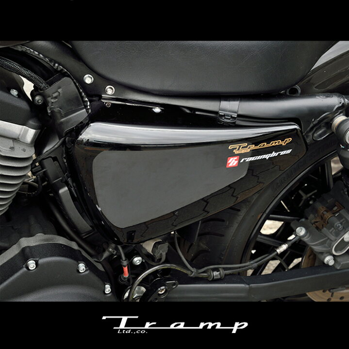 楽天市場】TRAMP CYCLE トランプサイクル サイドカバーマウントキット 