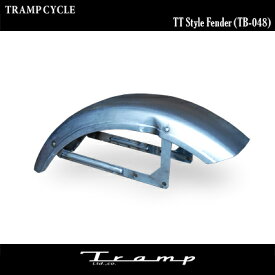 TRAMP CYCLE トランプサイクル / TT Style Fender グロスブラック 【TB-048GB】スポーツスター、ダイナモデル 39φフォーク／ナロートリプル用 / ハーレーダビッドソン 社外品　HARLEY DAVIDSON 送料無料