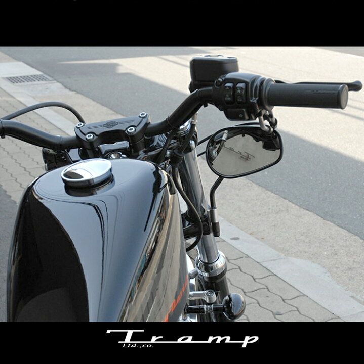 楽天市場】TRAMP CYCLE トランプサイクル ミラーブラケット ステムTYPE 