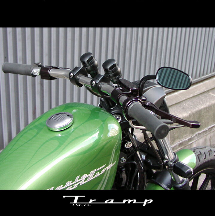 楽天市場】TRAMP CYCLE トランプサイクル / ナロータイプバックミラー 