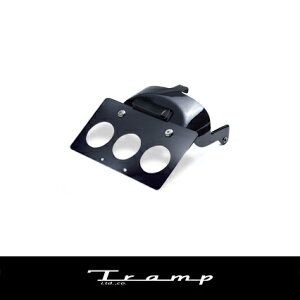 TRAMP CYCLE �g�����v�T�C�N�� 09'�`XL1200N.XL883N�A10'�`XL1200X�A12'�`XL1200V S/C �V���[�g���C�Z���X�u���P�b�g ���t���N�^�[����/ Short License bracket �n�[���[�_�r�b�h�\�� �ЊO�i�@HARLEY DAVIDSON SCS-018