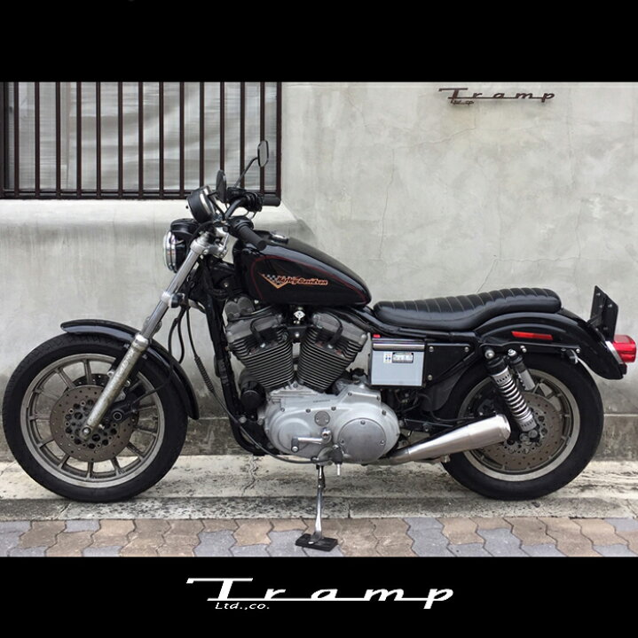 楽天市場】TRAMP CYCLE トランプサイクル マフラー スポーツスター EVO 