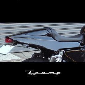 TRAMP CYCLE トランプサイクル XR1200 S/C タンデムシートカバー FRP製 カラー：ビビットブラック ハーレーダビッドソン 社外品HARLEY DAVIDSON SCX-008BB