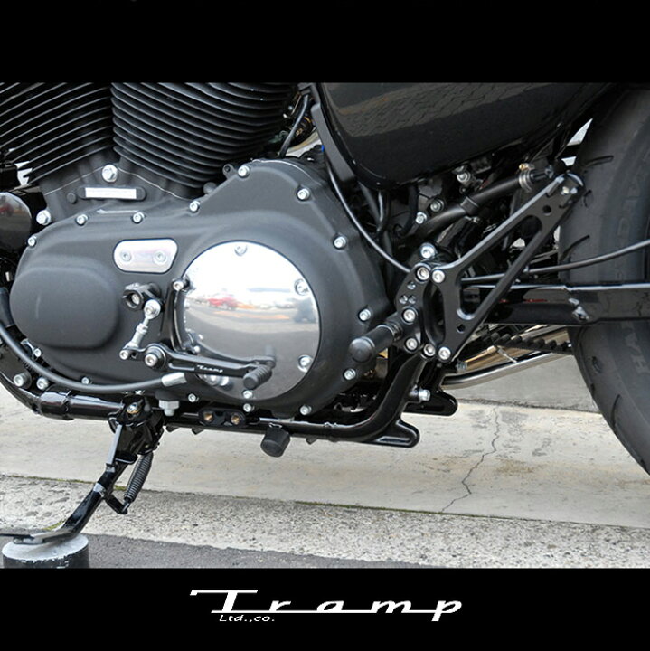 楽天市場】TRAMP CYCLE トランプサイクル バックステップキット 