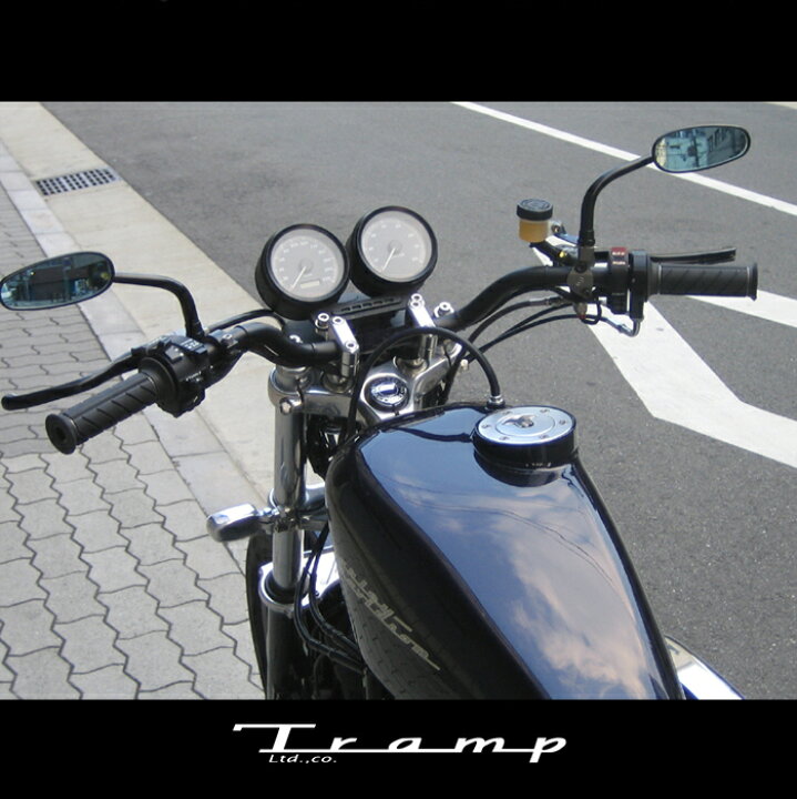 楽天市場】TRAMP CYCLE トランプサイクル / メーターブラケット付 